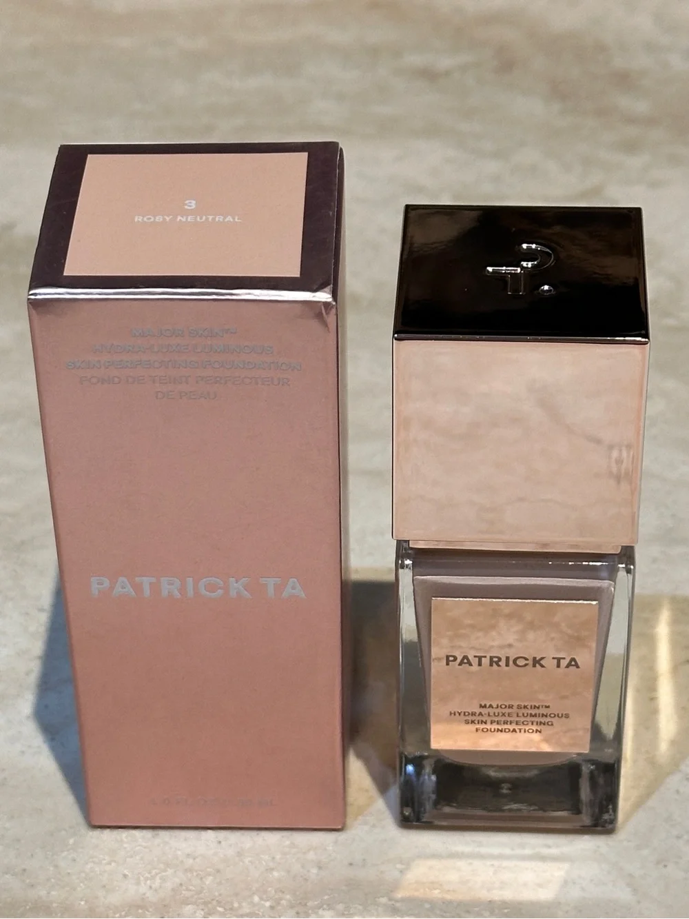 Patrick Ta Major Skin Hydra-Luxe Luminous Skin Foundation 3 Rosy Neutral